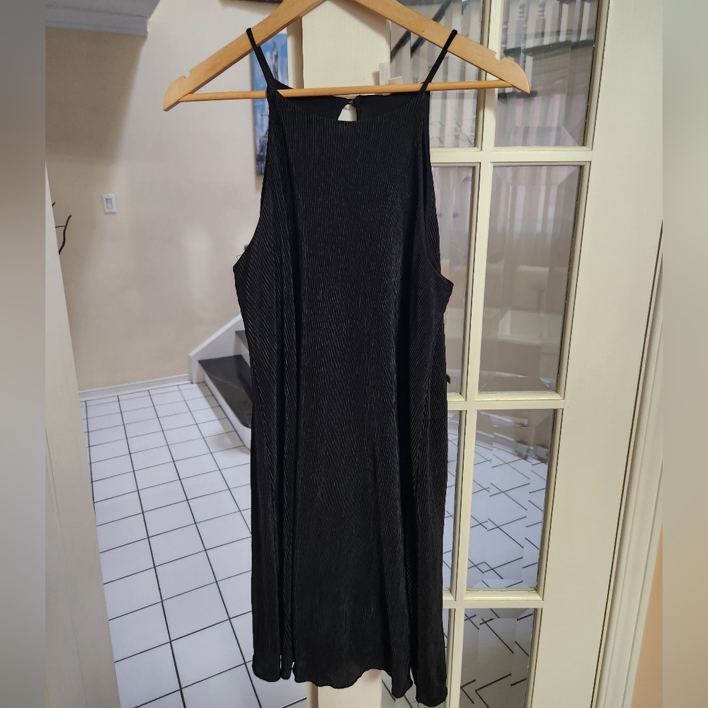 Little Black Swing Dress